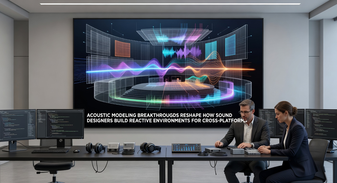 Cross-platform indie game environment demonstrating real-time sound propagation and reactive acoustics