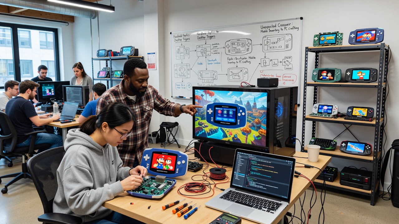 Developers review shared script repositories that support modifications across multiple device types
