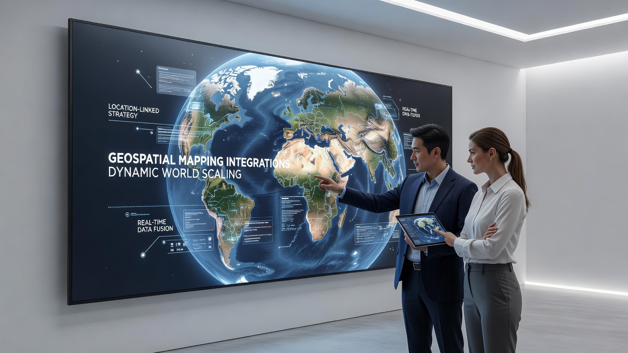 Players engaging with augmented reality overlays on scaled geospatial maps during an outdoor community strategy event